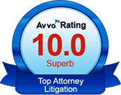 AVVO 10 Top Attorney Litigation